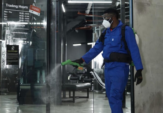 20 Fully Trained Teams ready to tackle your Sanitization and Disinfecting needs Largest sanitizing and fogging company in South Africa